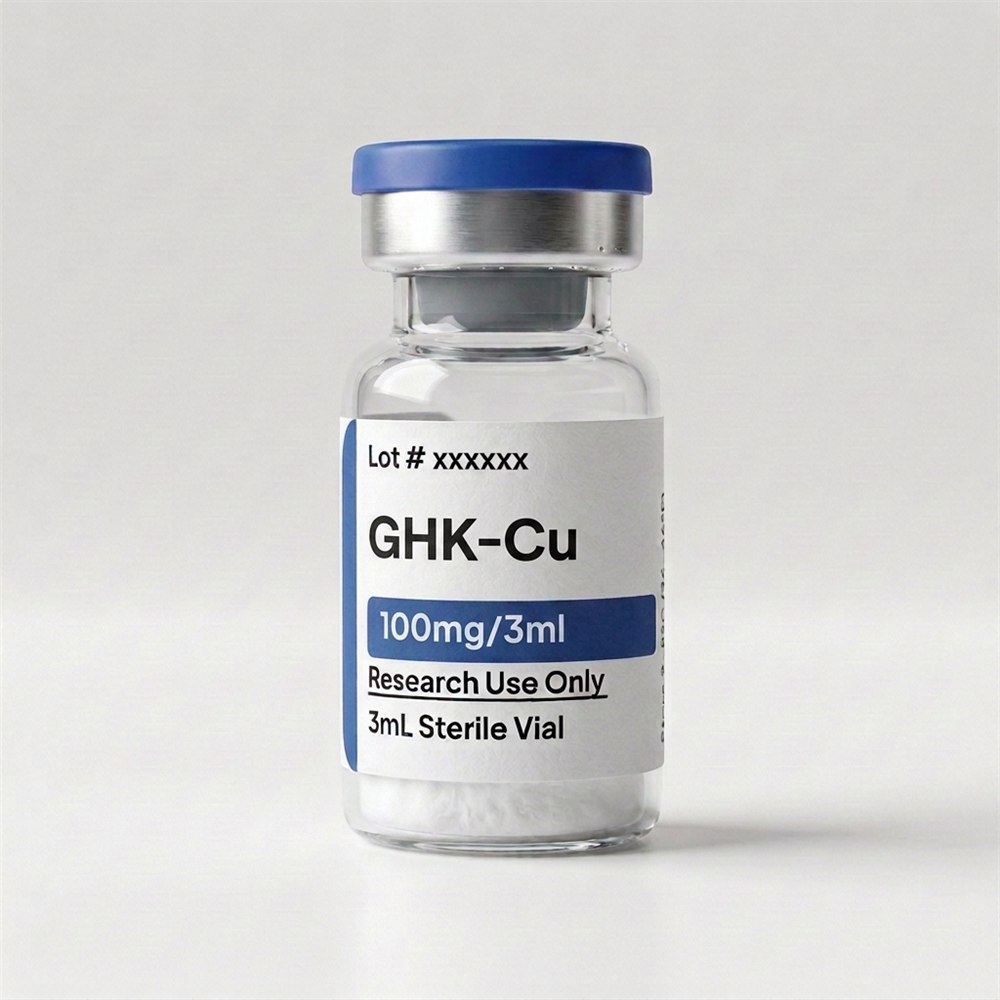 GHK-Cu 100mg research vial photo