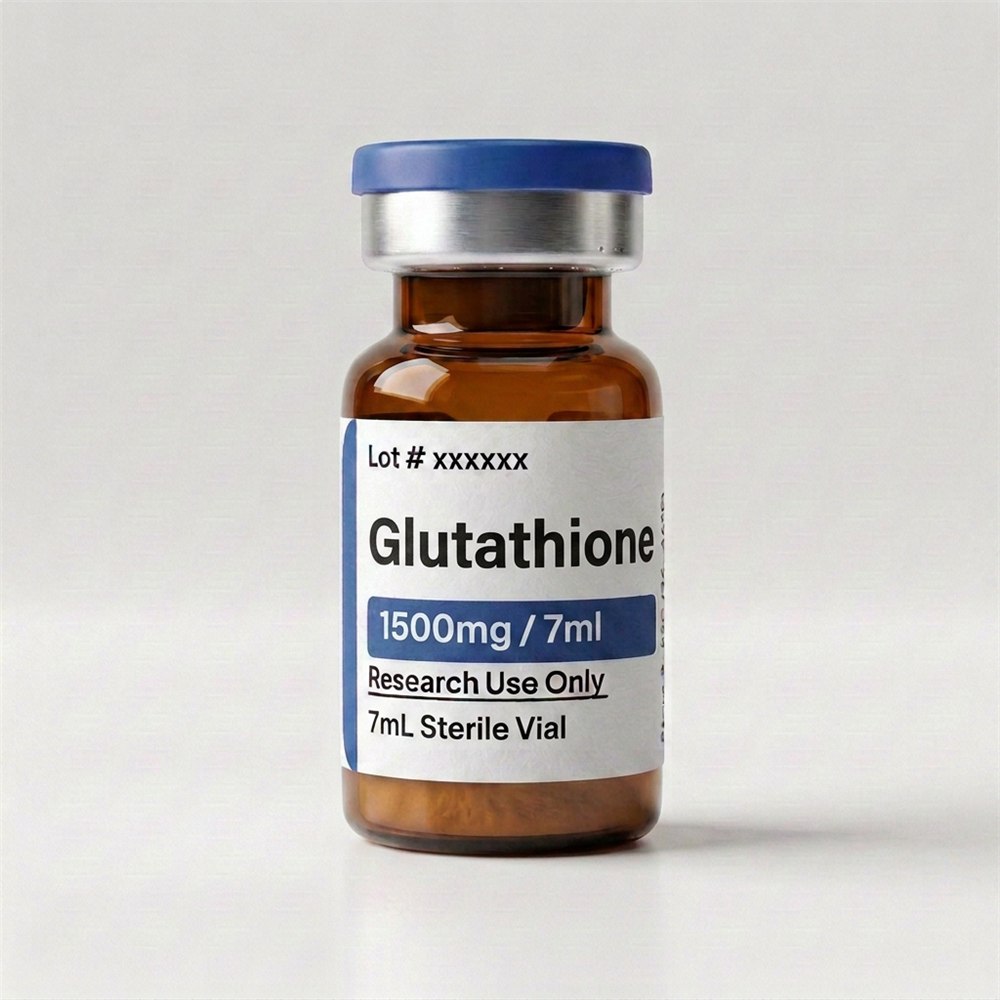 Glutathione 1500mg research vial photo