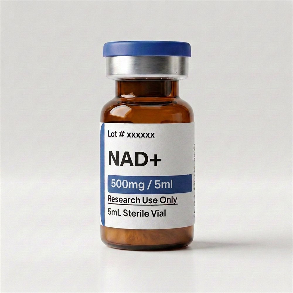 NAD+ 500mg research vial photo