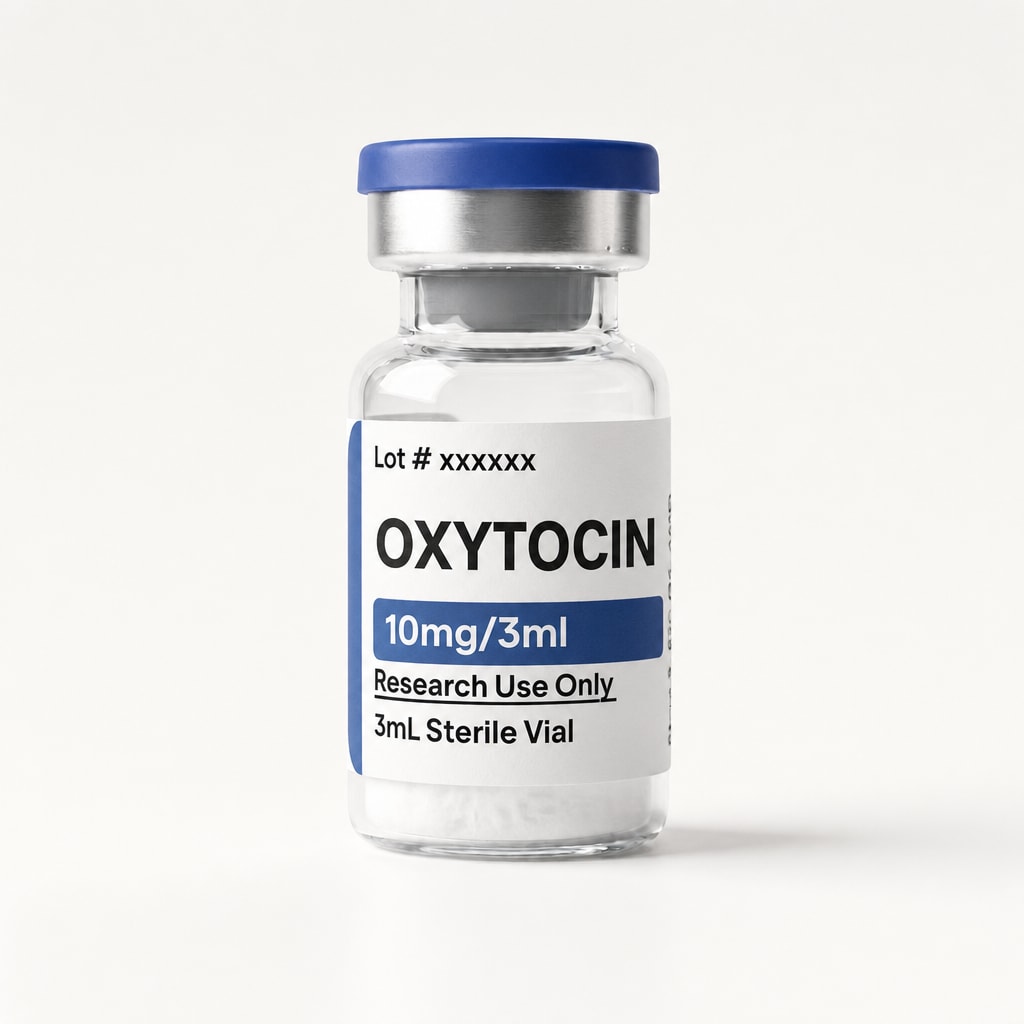 Oxytocin 10mg research vial photo